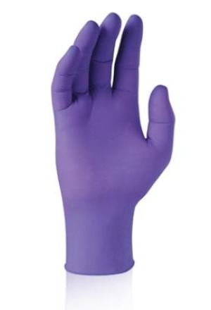 HALYARD UHS M Nitrile Purple texturé 100 pièces