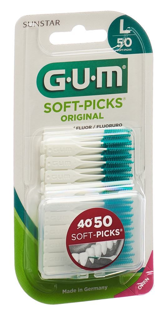 GUM Soft-Picks Original Large 50 pièces