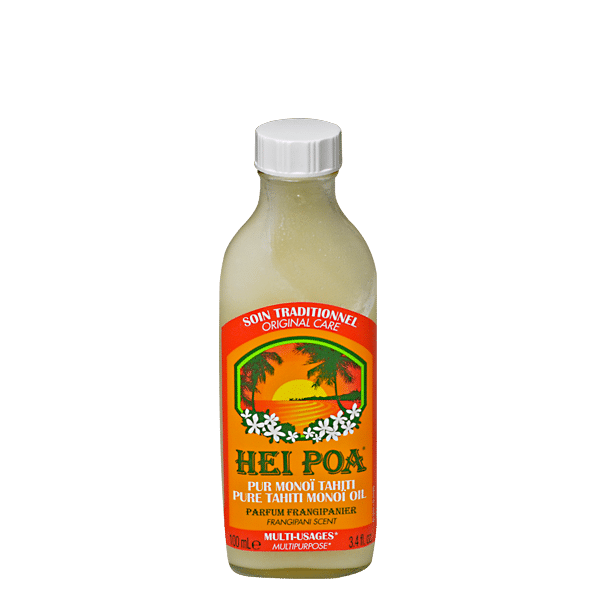 Hei Poa soin traditionnel 98% monoï AO frangipanier 100ml
