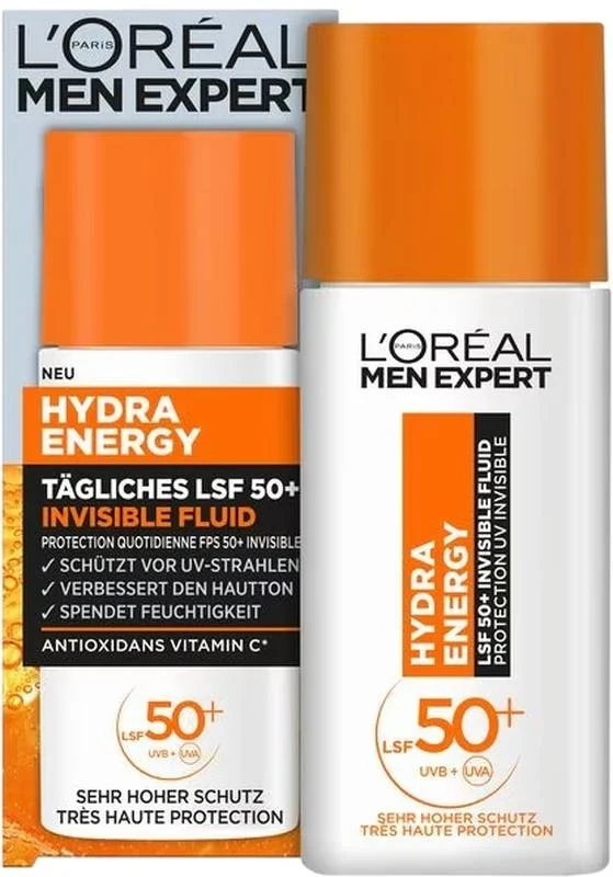L'OREAL PARIS Fluide Hydra Energy Inv SPF 50+ 50 ml