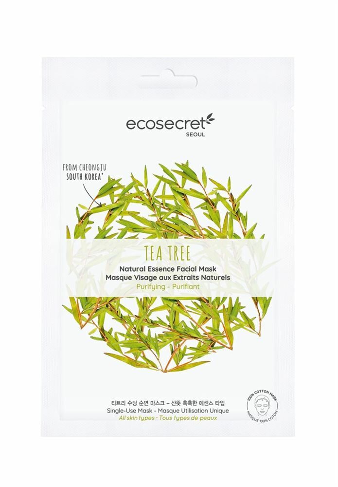 ECOSECRET Masque visage purifiant Tea Tree 20ml