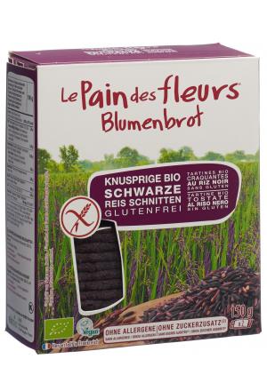 BLUMENBROT Tranches croustillantes Noir Riz 150g