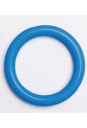 AICHELE anneau pessaire 65mm D8mm silicone bleu