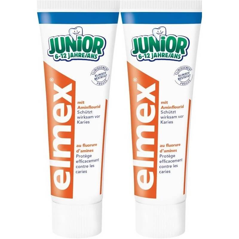 elmex JUNIOR dentifrice duo 2 x 75ml