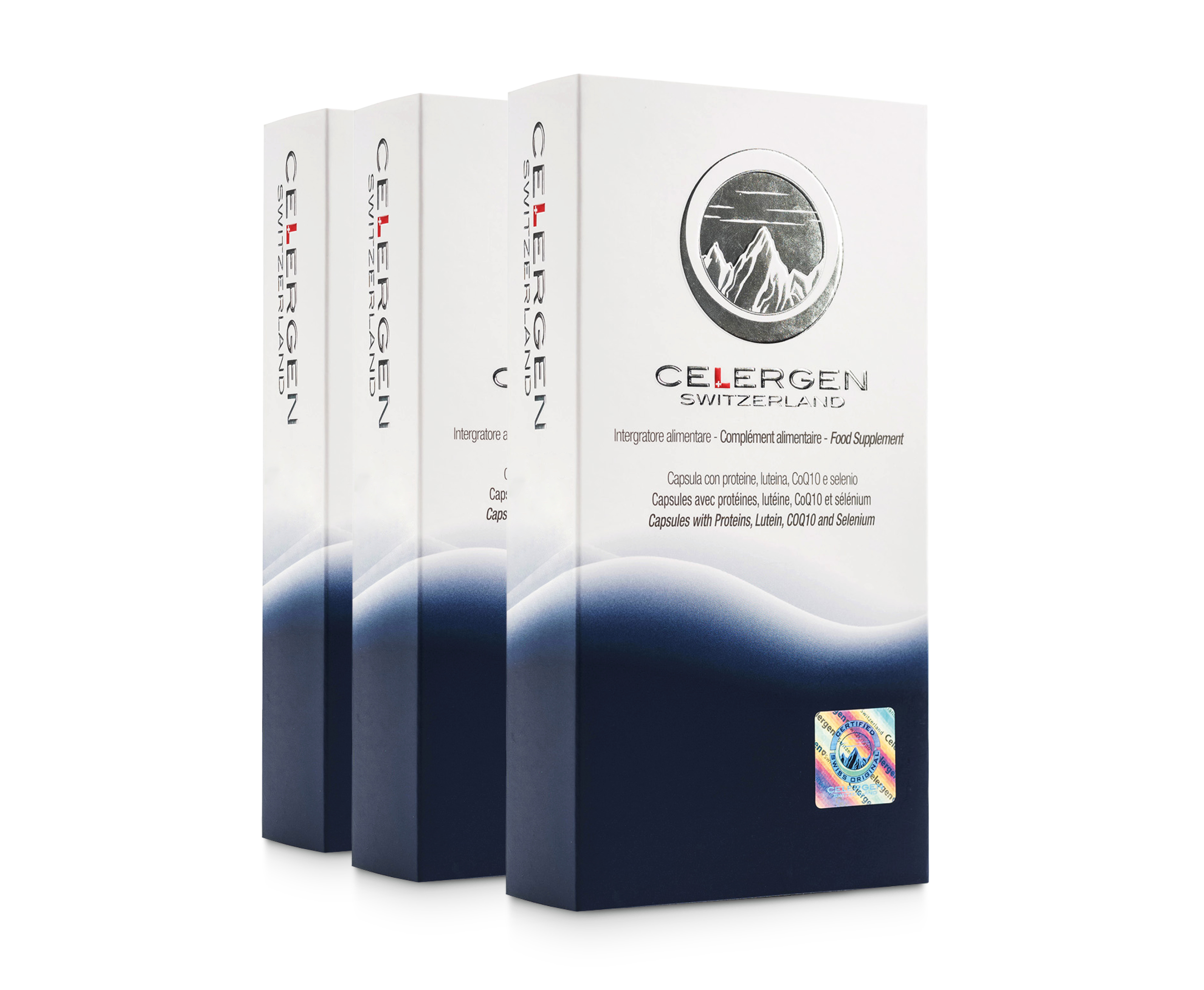 CELERGEN Switzerland Anti-Aging Capsules 3x 30 pièces (cure de 3 mois)