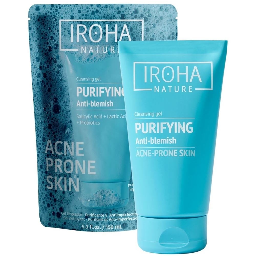 Iroha Nature Acne Prone Cleans Gel Salyc Ac 150 ml