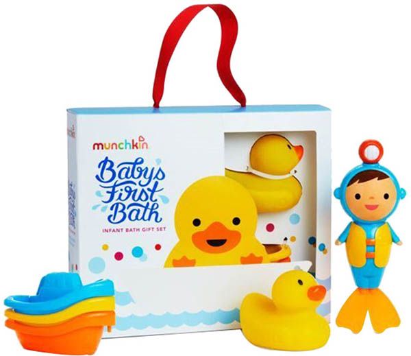 Coffret cadeau MUNCHKIN Baby's 1st Bath 18M+