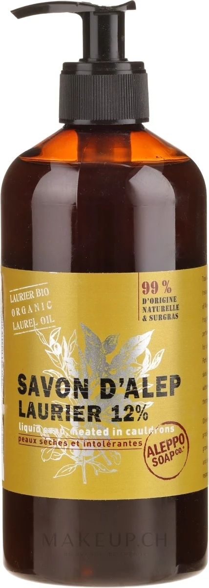 TADE Savon liquide d'Alep 12% Laurier 1lt