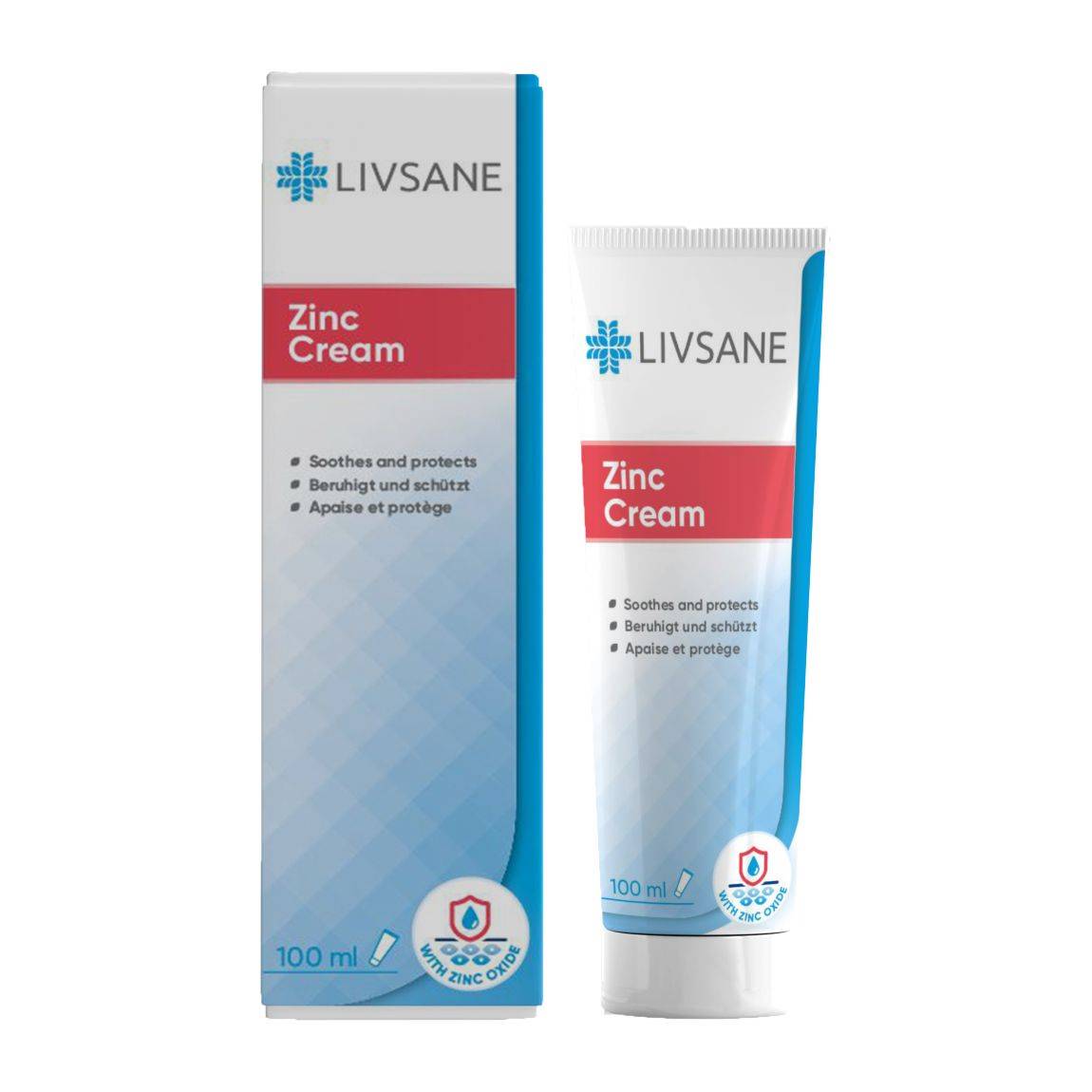 Livsane Crème au zinc 100ml Livsane Crème au zinc 100ml