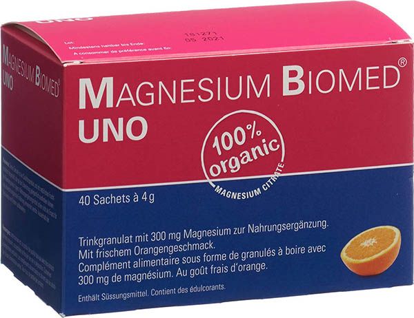 MAGNESIUM BioMed Uno 40 sachets MAGNESIUM BioMed Uno 40 sachets