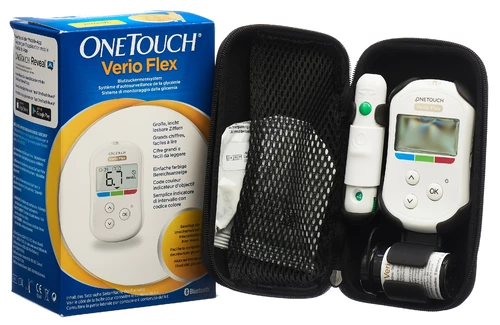 One Touch Verio Flex Set lecteur de glycémie mmol/L