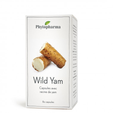 Phytopharma gélules d'igname sauvage 400 mg 80 gélules Phytopharma gélules d'igname sauvage 400 mg 80 gélules