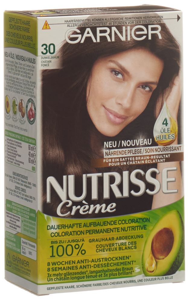 NUTRISSE Masque Nourrissant Couleur 30 ebène
