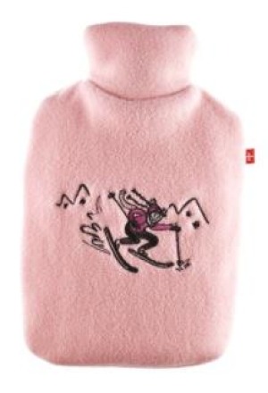 emosan bouillotte écologique Meitli sur ski