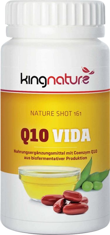Kingnature Q10 Vida gélules 50 mg, 90 pièces Kingnature Q10 Vida gélules 50 mg, 90 pièces