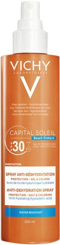 VICHY Capital Soleil Spray fluide protection cellulaire LSF30 200ml VICHY Capital Soleil Spray fluide protection cellulaire LSF30 200ml