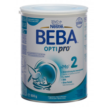 BEBA Optipro 2 après 6 mois 800g