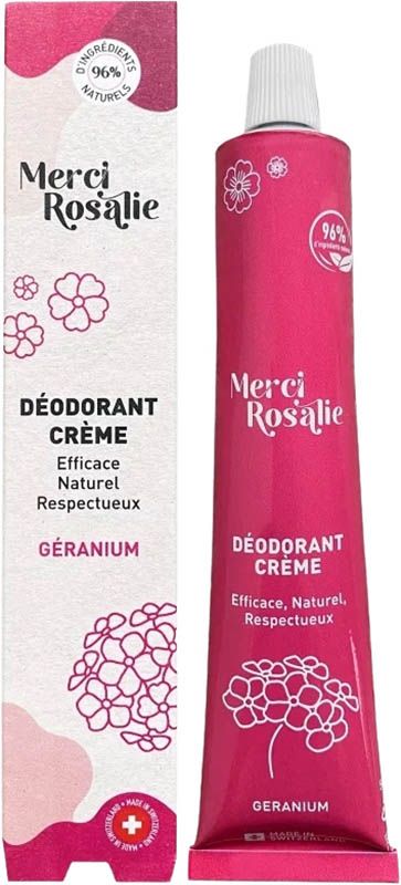 Merci Rosalie Déodorant Crème Géranium Tb 50ml