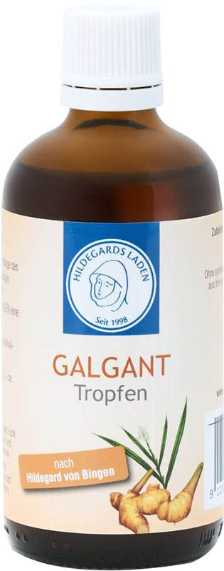 HILDEGARDS LADEN Galanga gouttes flacon en verre 100ml
