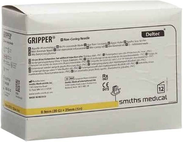 Aiguille GRIPPER MICRO 20G 0.9x25mm 12 pièces