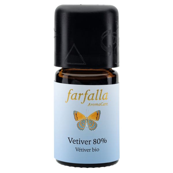 FARFALLA Vétiver 80% huile essentielle bio fl 5ml FARFALLA Vétiver 80% huile essentielle bio fl 5ml