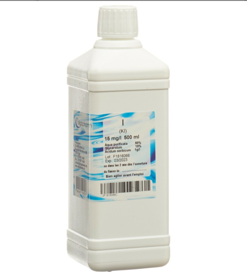 OLIGOPHARM Iode Soluble 15 mg/l 250ml