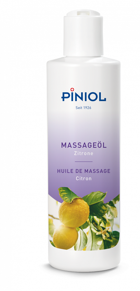 Huile de massage PINIOL au citron, 1 l