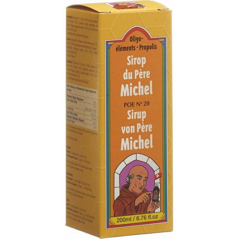 BIOLIGO Sirop du Père Michel Propolis-Oligoéléments-Huiles essentielles 200ml