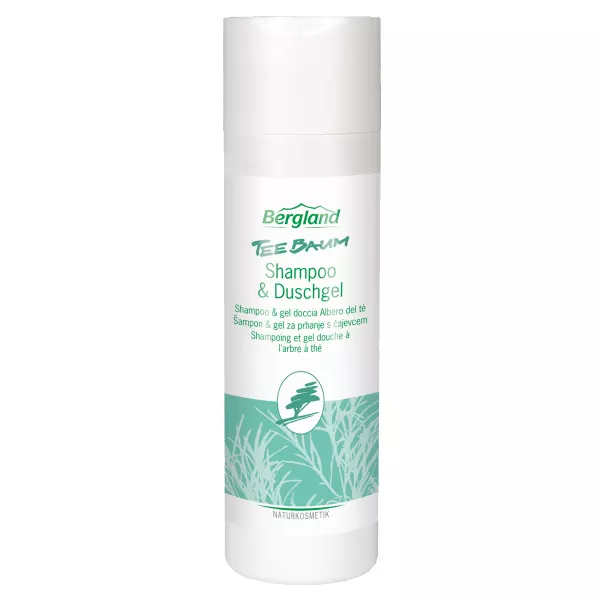 Shampooing et gel douche Bergland Tea Tree Tb 200ml