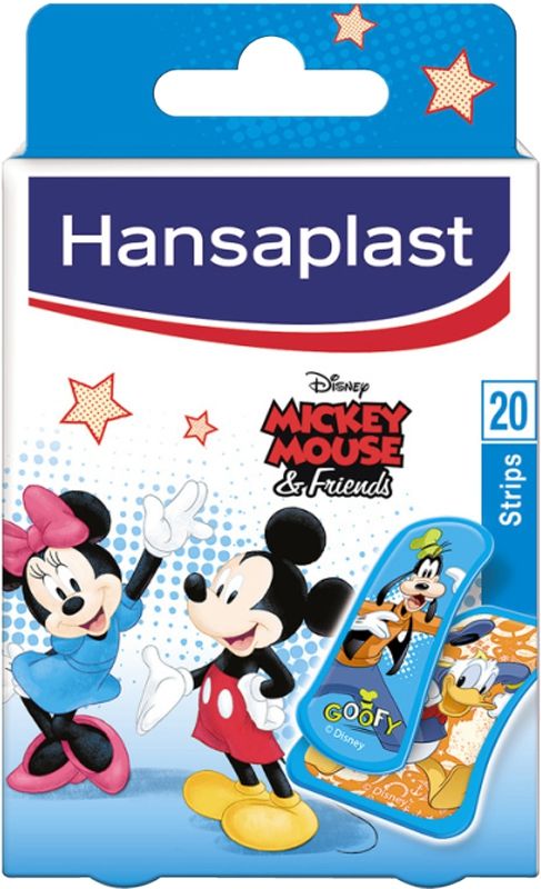 HANSAPLAST Strips Mickey & Friends 20 pièces