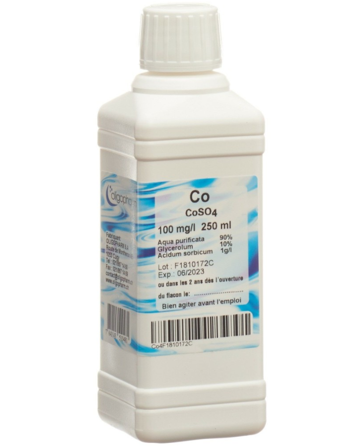 OLIGOPHARM Cobalt Soluble 100 mg/l 250ml