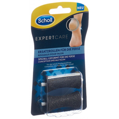 Scholl Expert Care Rouleaux de rechange pour le talon Ultra fort 2 pièces Scholl Expert Care Rouleaux de rechange pour le talon Ultra fort 2 pièces