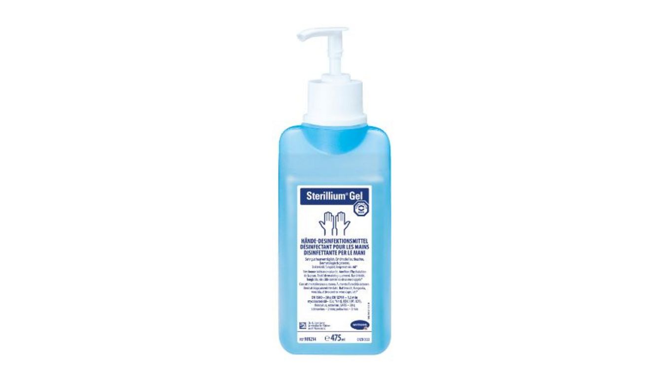 Gel désinfectant pour les mains Sterillium avec pompe 475ml Gel désinfectant pour les mains Sterillium avec pompe 475ml