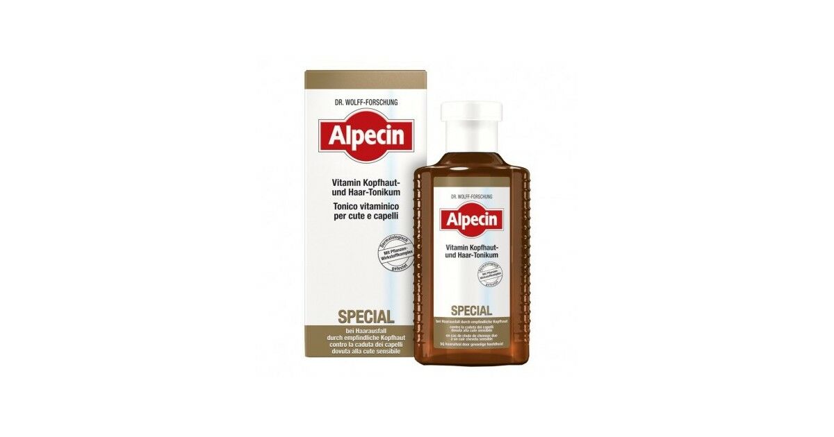 Alpecin Special tonique capillaire vitamine 200ml Alpecin Special tonique capillaire vitamine 200ml