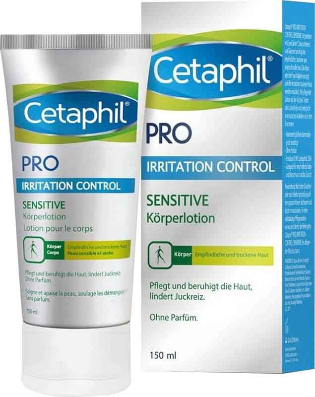 Cetaphil® PRO IRRITATION CONTROL SENSITIVE Lotion pour le corps 150ml Cetaphil® PRO IRRITATION CONTROL SENSITIVE Lotion pour le corps 150ml