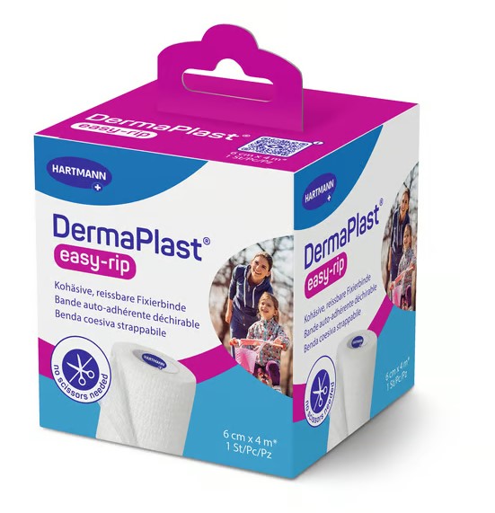 DermaPlast® easy-rip 6cmx4m blanc