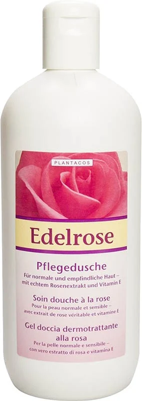 Gel douche PLANTACOS à la rose noble, 500 ml