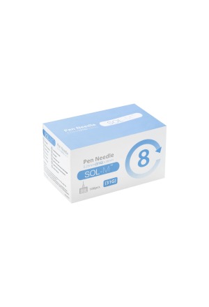 Aiguille de stylo SOL-M 31G 0.25mmx8mm 100 pcs