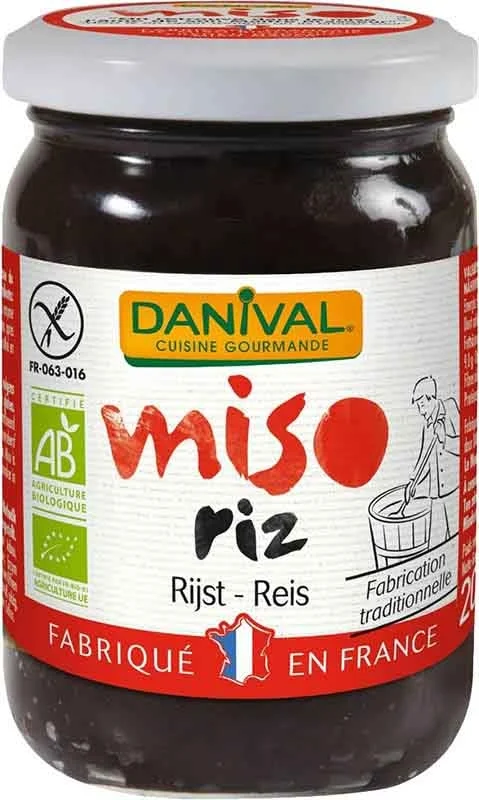 DANIVAL Riz Miso Bio 200g