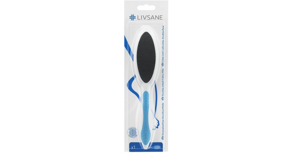 Livsane Lime à callosité double face Livsane Lime à callosité double face