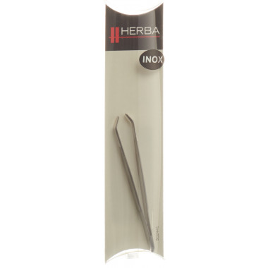 Pincette Herba Top Inox courbée