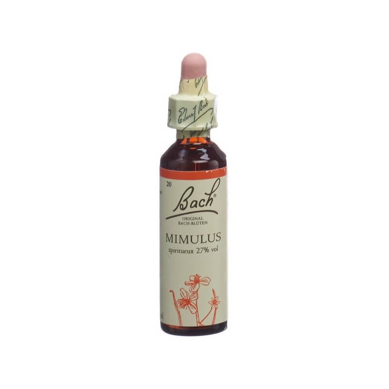 Fleurs de Bach® Original Mimulus No20 20ml Fleurs de Bach® Original Mimulus No20 20ml