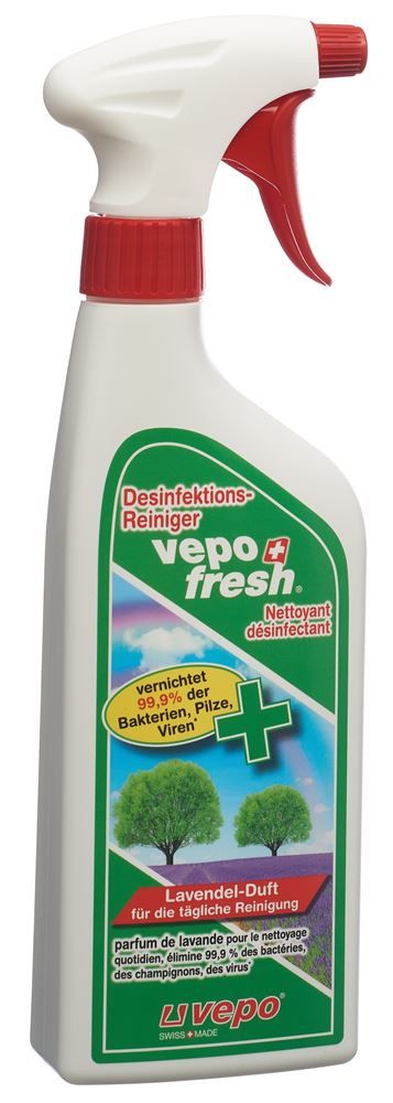 Vepofresh nettoyant désinfectant parfum lavande 500ml Vepofresh nettoyant désinfectant parfum lavande 500ml