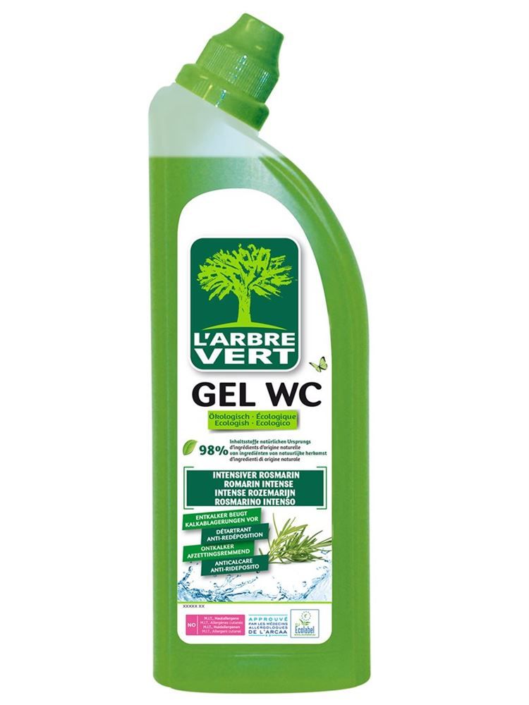 L'ARBRE VERT Gel WC écologique Romarin Fl 750ml