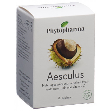 Phytopharma Aesculus comprimés 80 pièces Phytopharma Aesculus comprimés 80 pièces