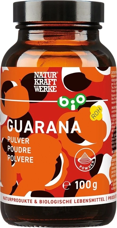 NaturKraftWerke Poudre de guarana bio certifiée kbA 100 g