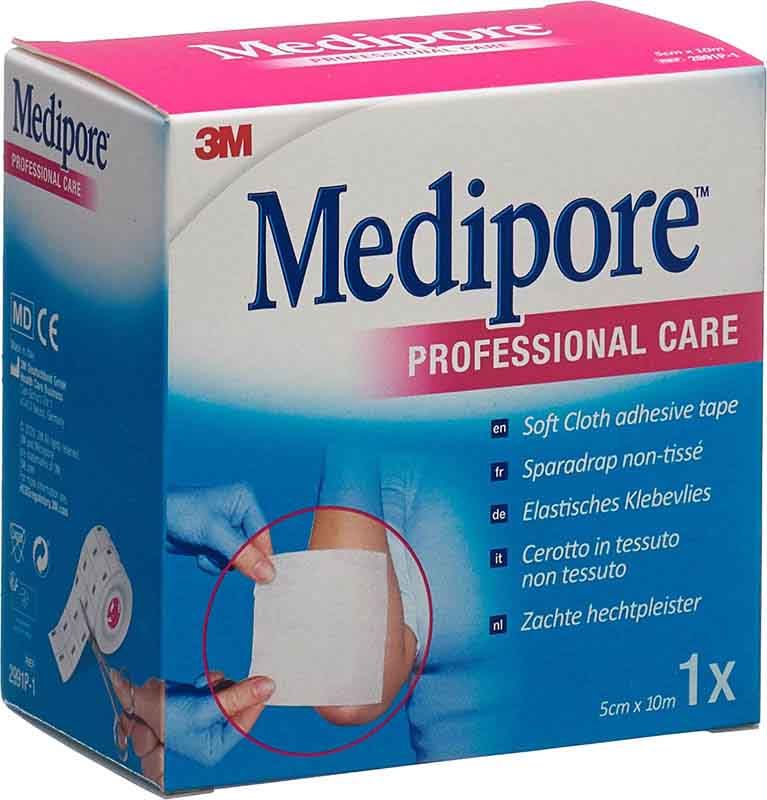 Non-tissé adhésif 3M Medipore 5cmx10m Liner Non-tissé adhésif 3M Medipore 5cmx10m Liner