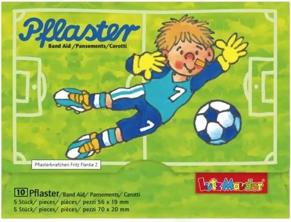 Lutz Mauder Pansements pour enfants Fritz Flanke 10 pièces