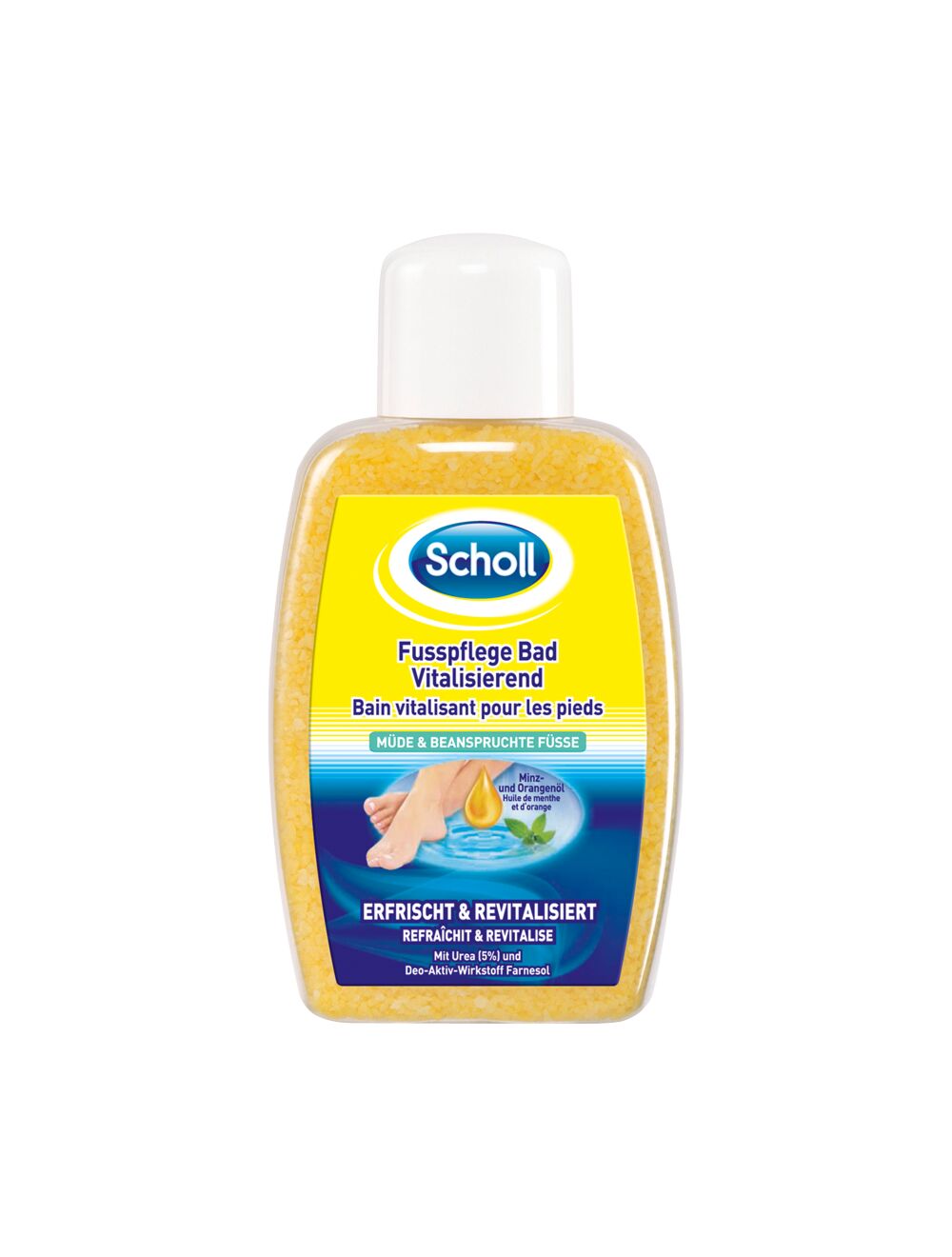 Scholl Bain de soin des pieds vitalisant 275g Scholl Bain de soin des pieds vitalisant 275g