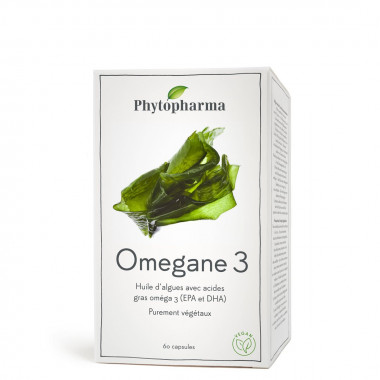 Phytopharma Omegan 3 gélules 60 pièces Phytopharma Omegan 3 gélules 60 pièces